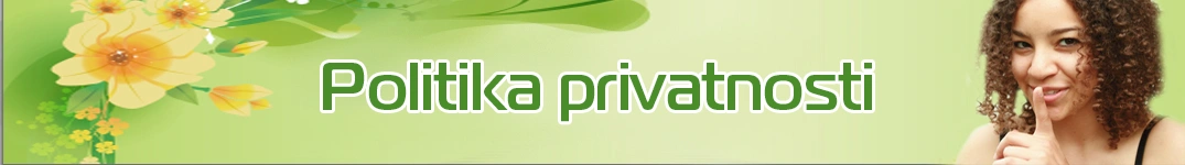 Pošaljite cvijeće u Slovenija Pravila privatnosti na internetu