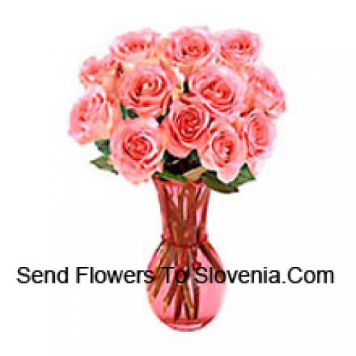 Cute 11 Pink Roses