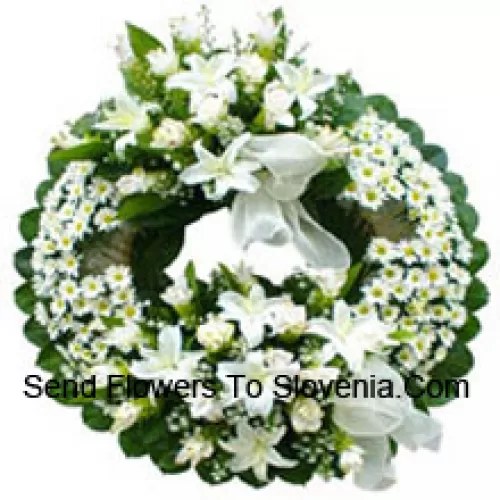 Mixed Flower Wreath